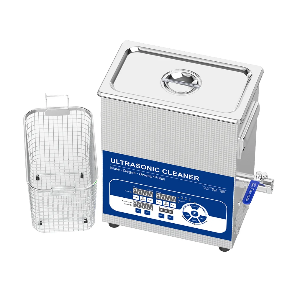 

60KHz 80KHz 120KHz 200KHz Multi Frequency Noisy Reduction Ultrasonic Cleaner High Performance 4.8L