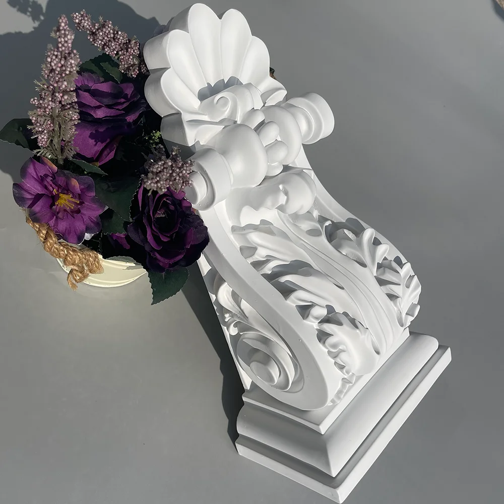 PU Polyurethane Foam Material Imitation Gypsum Beam Joist Head Column Roman Column Elephant Trunk Wall Decoration Decoration