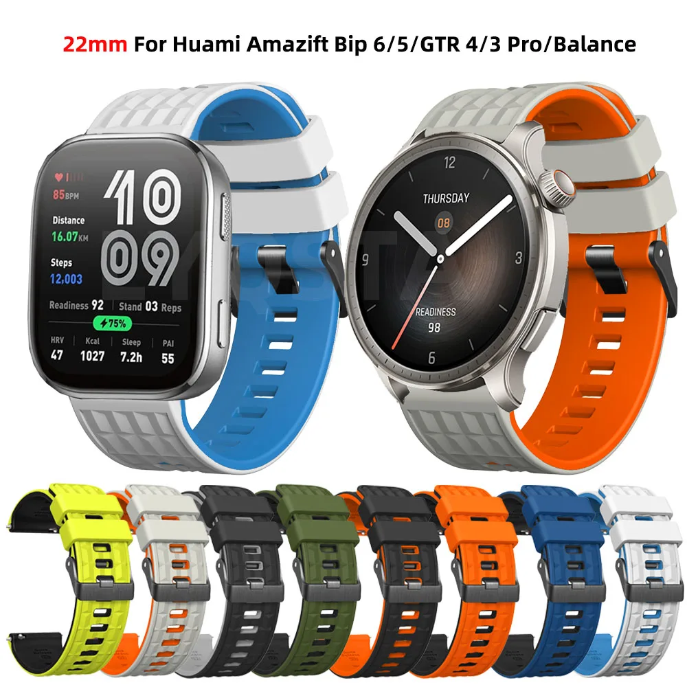 22Mm Silicone Strap…