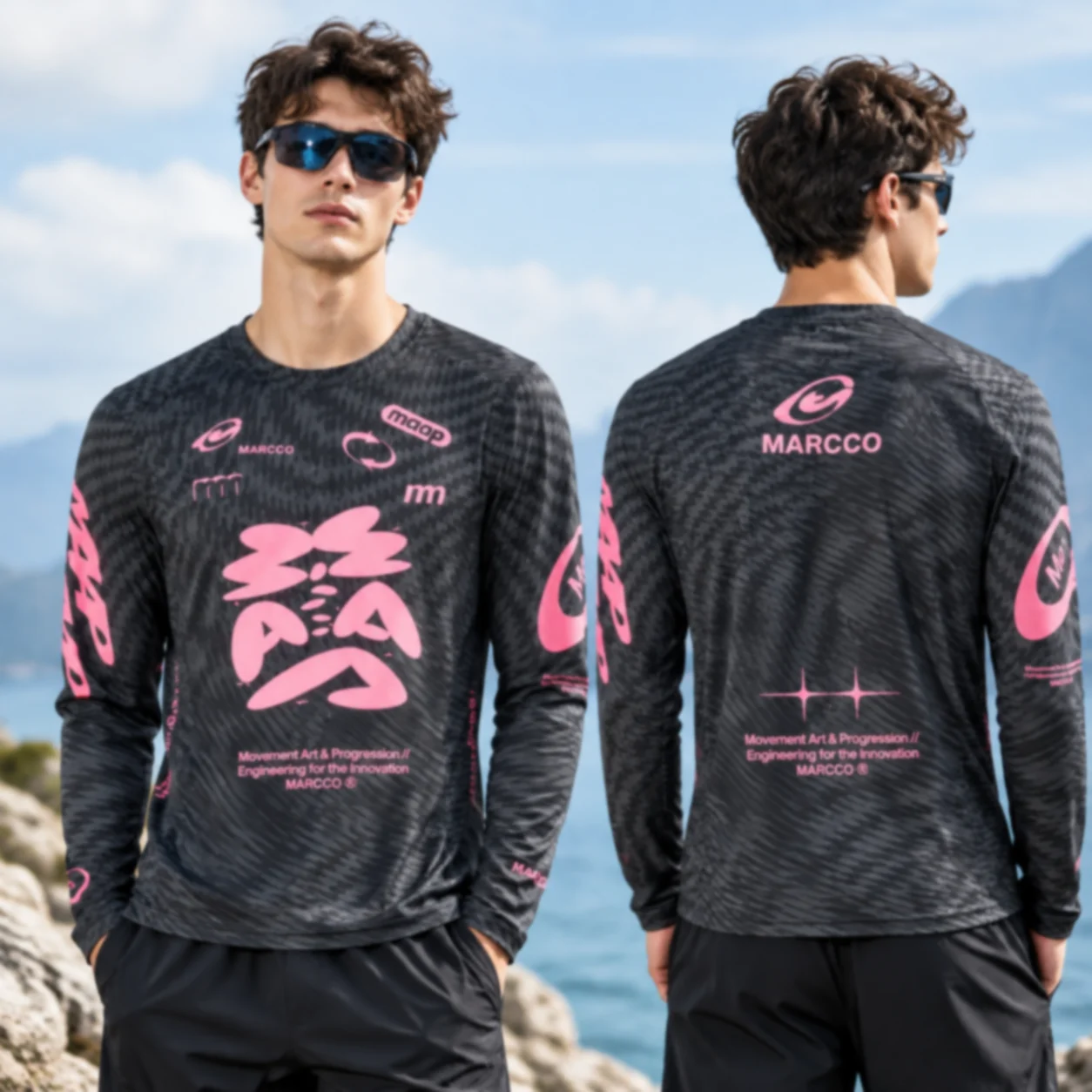 Cycling Gear Jersey - 2026-27 Setelan Bersepeda Lengan Panjang Pria