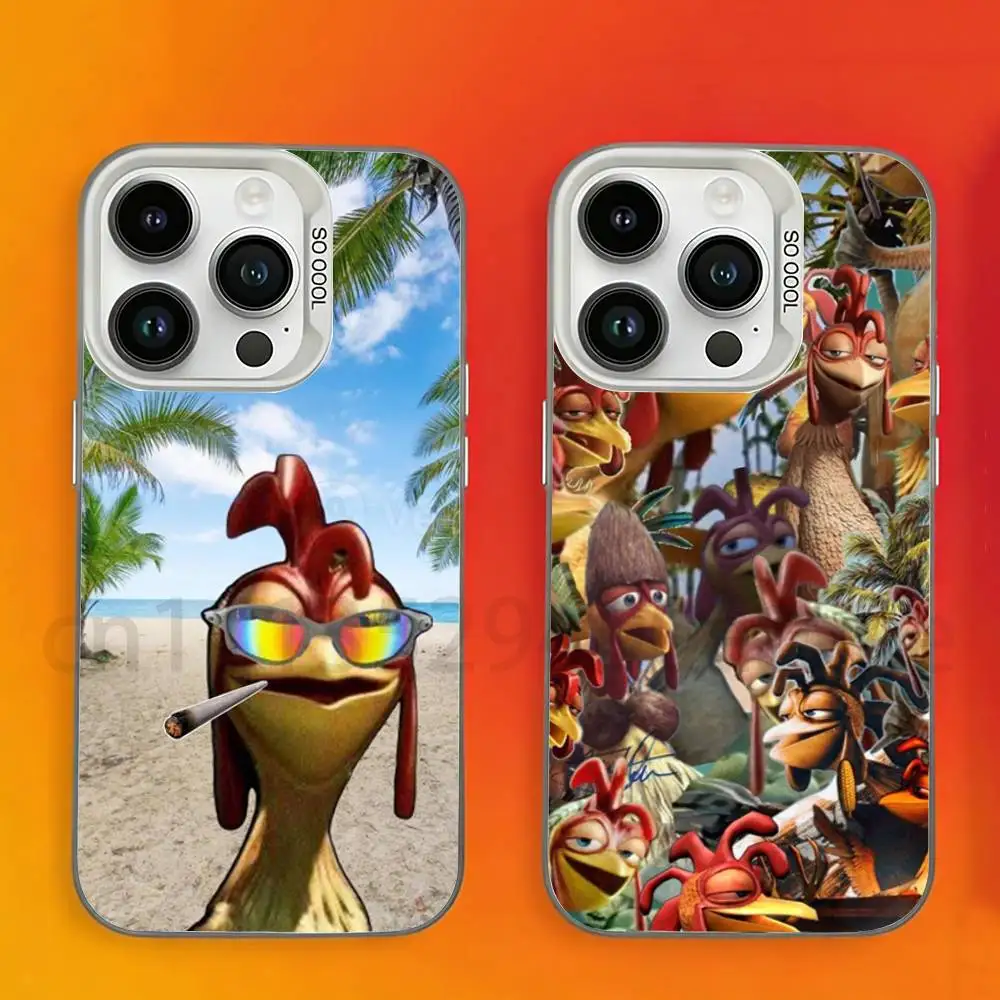 

Cartoon Chicken Joe Phone Case For iPhone 17,16,15,14,13,12,11,Pro,Max,Plus,Mini Candy Matte Shockproof Cover