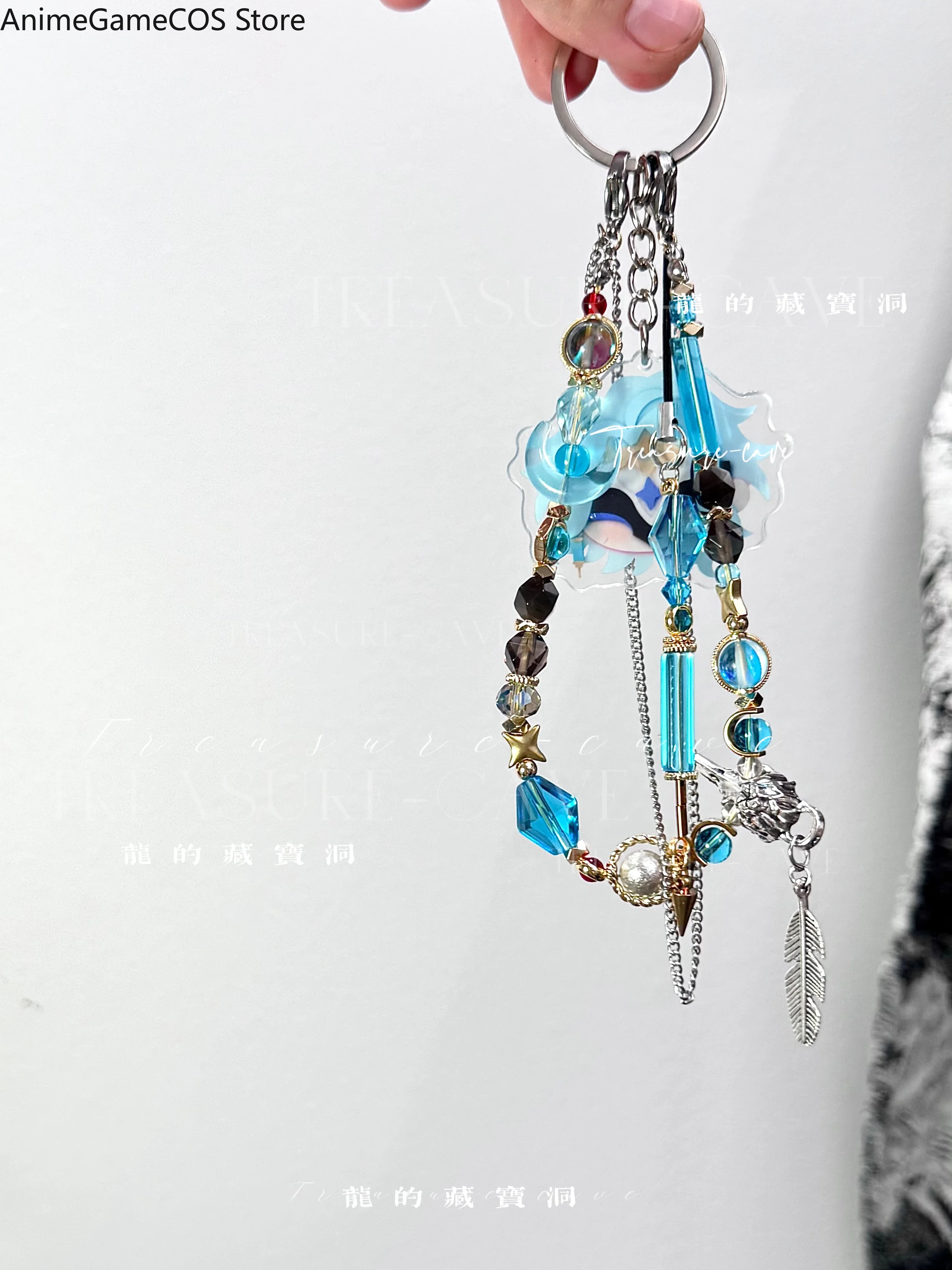 アニメ「原神」ドットーレのコスプレ用、手作りのイタバッグチャ - Phone Accessories Charms のレビューと価格