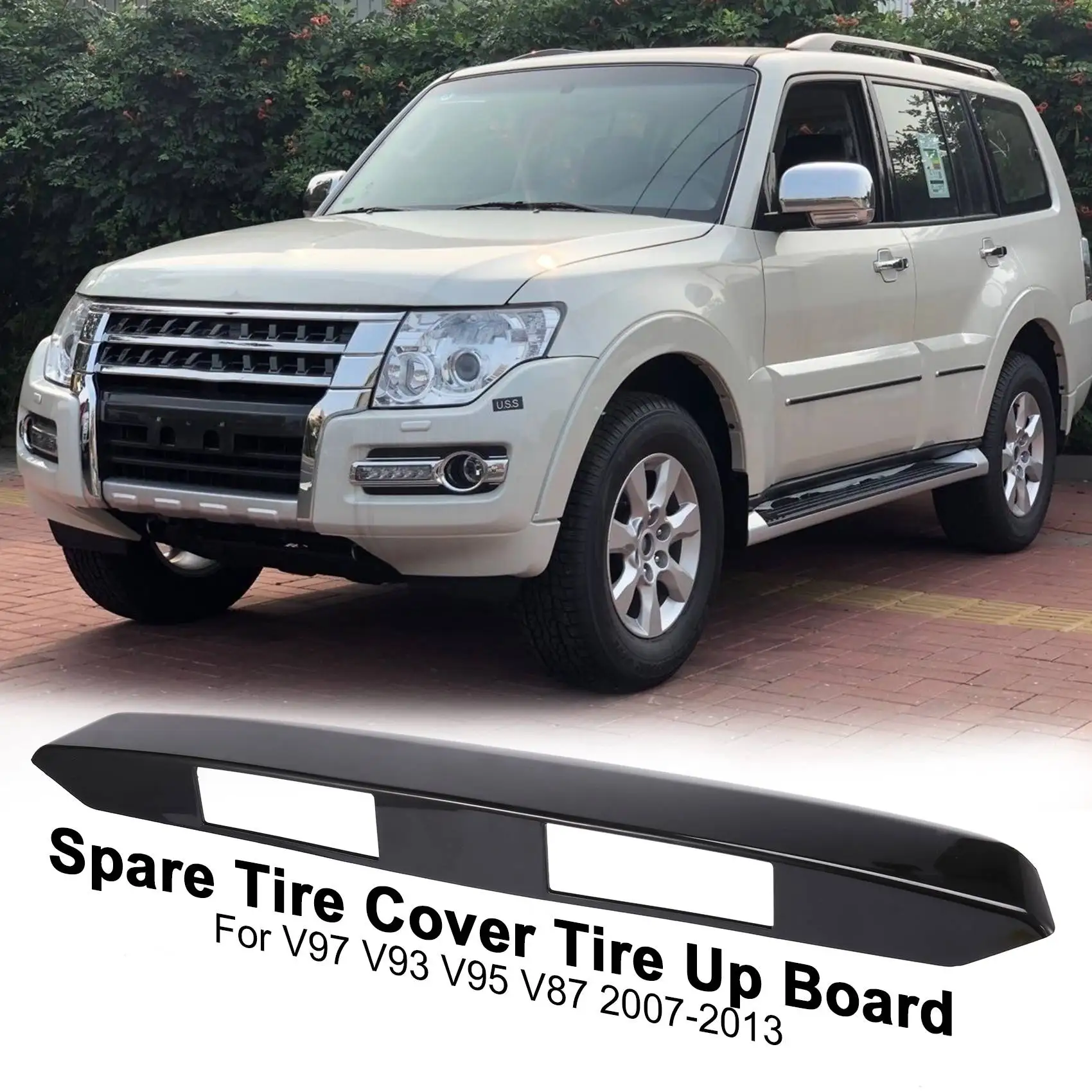 

Крышка автомобильной запасной шины для Mitsubishi Pajero V97 Montero V93 Shogun V95 V87 2007-2013