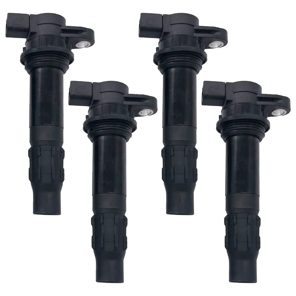 

6B6-82310-00-00 4Pcs Set Ignition Coils for Yamaha Waverunner FX/VX 1100 2004-2014 6D3-82310-00-00 6D3-82310-01-00 -X39A