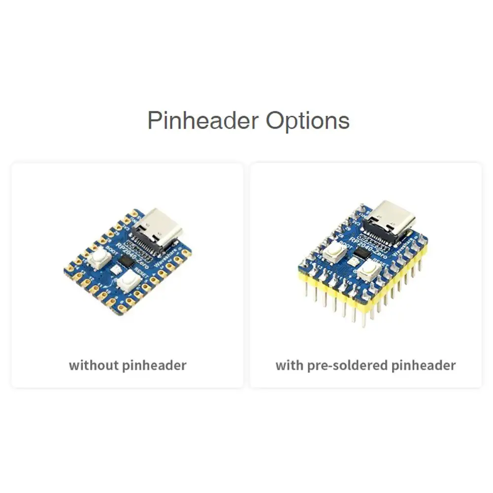 Suitable For Raspberry Pi RP2040 Zero Microcontroller Development Board PICO Development Board RP2040 Dual Core Processor