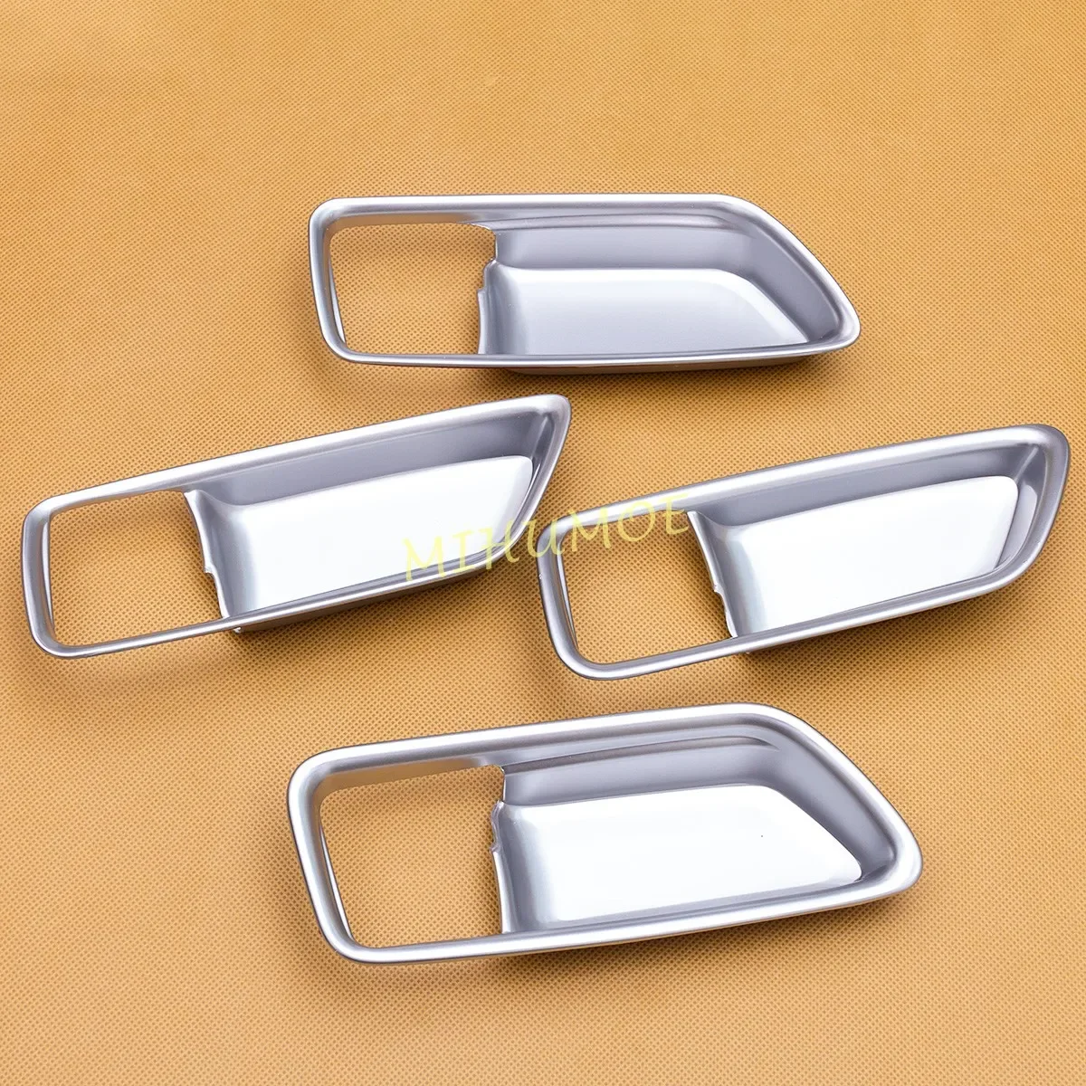 Matte Chrome Interior Door Handle Cover Trims For Toyota Corolla Cross 2022 2023 2024