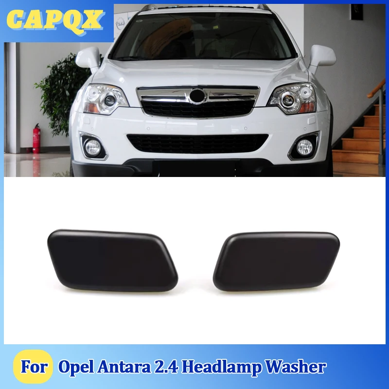 For Opel Antara 2.4 Front Bumper Headlight Washer Spray Nozzle Cover Headlamp Washer Jet