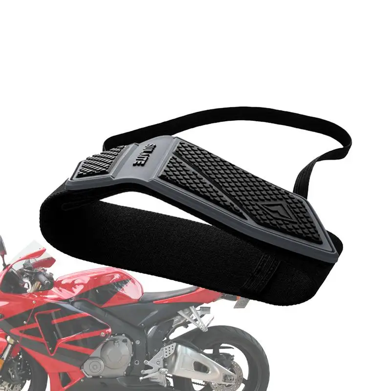 Universal Motorcycle Shifter Pad TPU Motorcycle Shoe Protective Gear Shift Pad Anti-skid Gear Shifter Guards Protector Cover