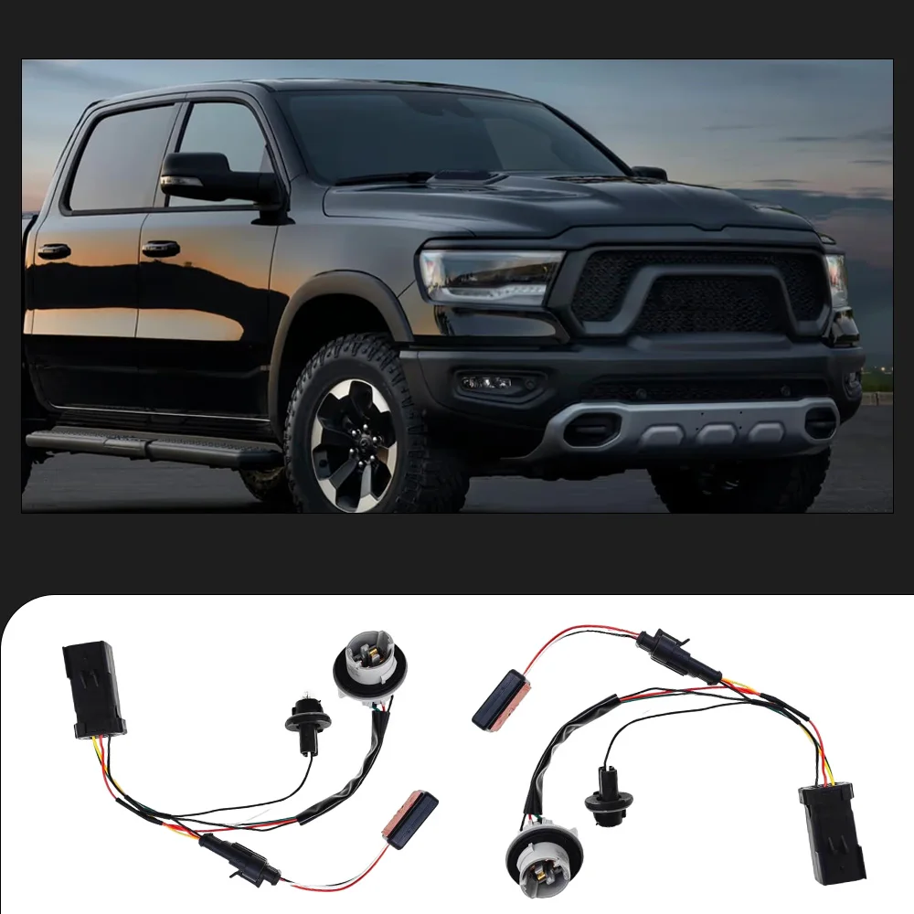 

640011, WJ20-0696WH 2 шт. жгут проводов для преобразования задних фонарей (для RAM 1500 2500 3500 1500 классические автомобильные аксессуары