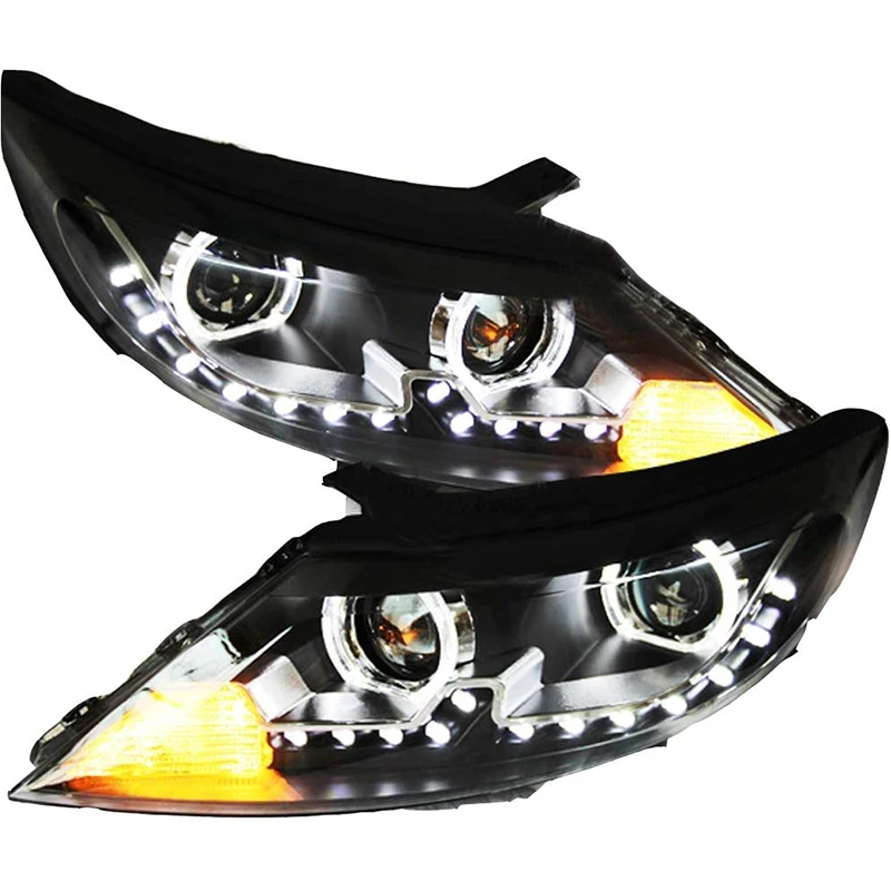 

Angel Eyes LED Headlight TLZ 2009 To 2013 Year For KIA Sportage R
