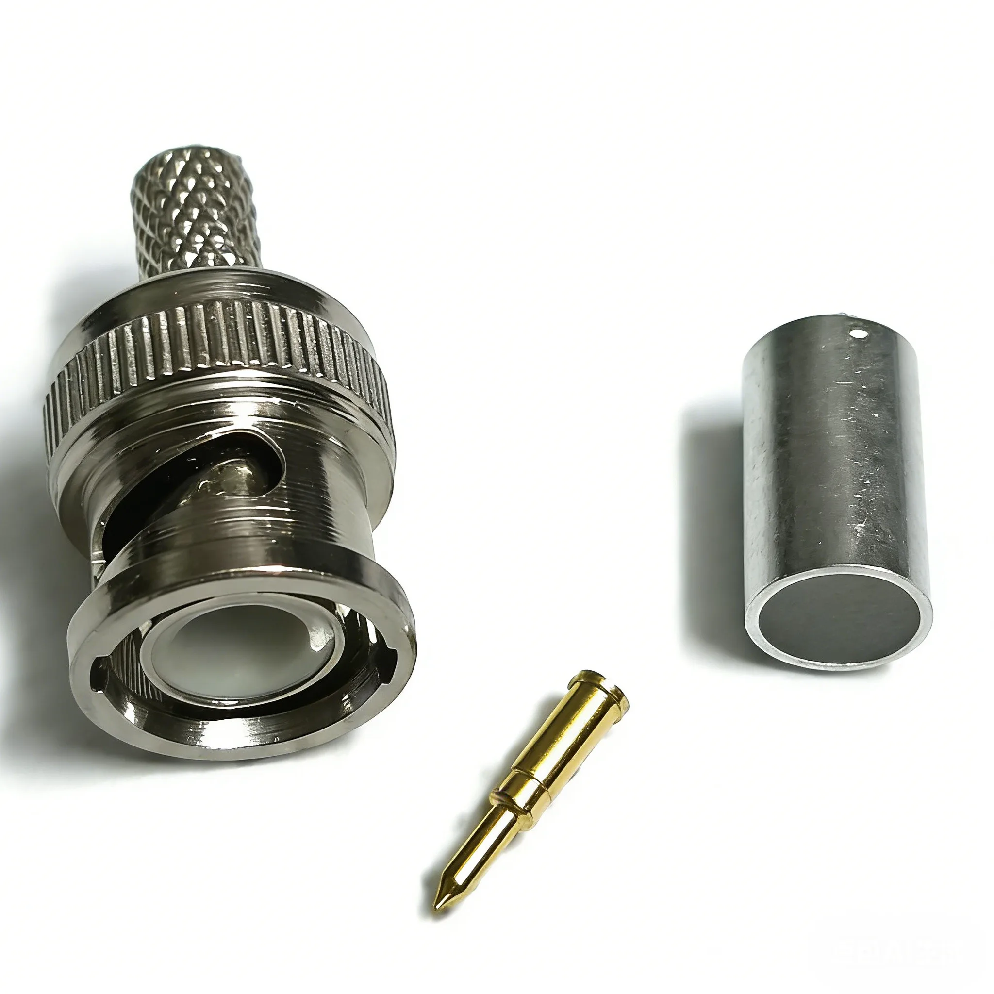 10Pcs Bnc Male Crim…