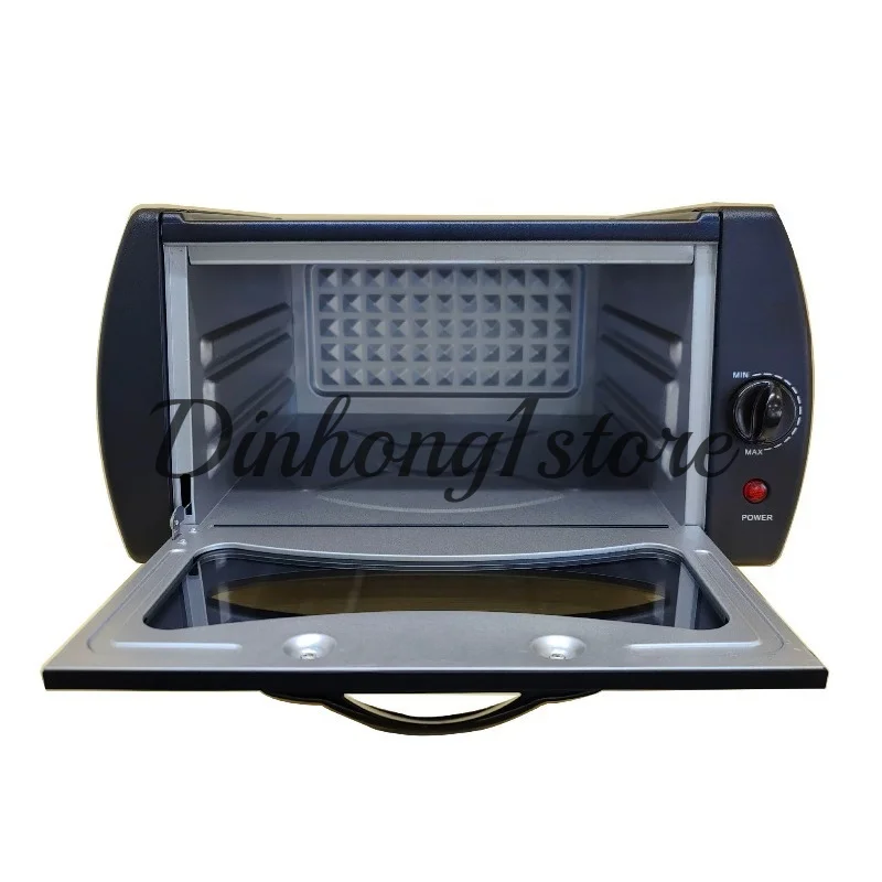 15L Visual Griddle Oven, Multi-Function Electric for Grilling Baking, Large Capacity Household Oven