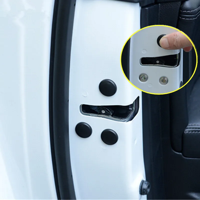 

12Pc Car Door Lock Screw Protector Cover Auto Accessories For UAZ 31512 3153 3159 3162 Simbir 469 Hunter Patriot