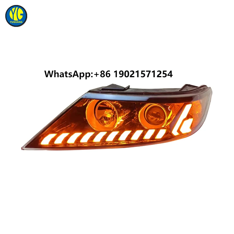 

LED Headlights for Kia Sorento 2009-2014 New Condition 6000k Color Daytime Running Lights UpgradeLights Front Head Lights
