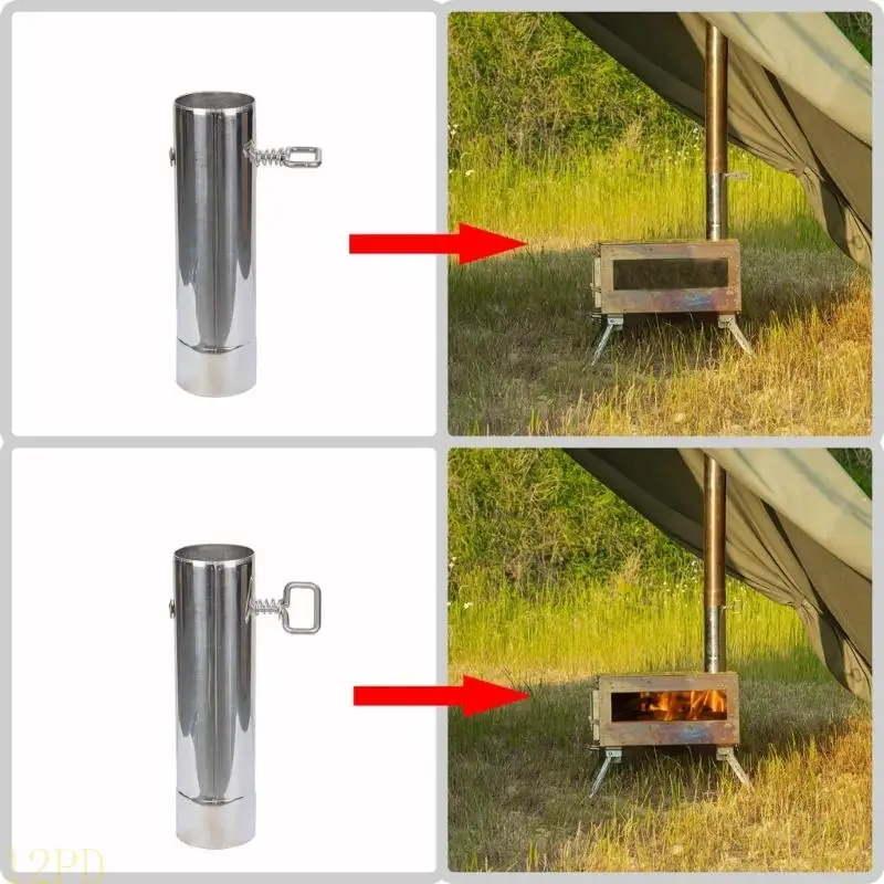 

Прямая труба дымохода из нержавеющей стали 12PD для долговечных поставок походных печей