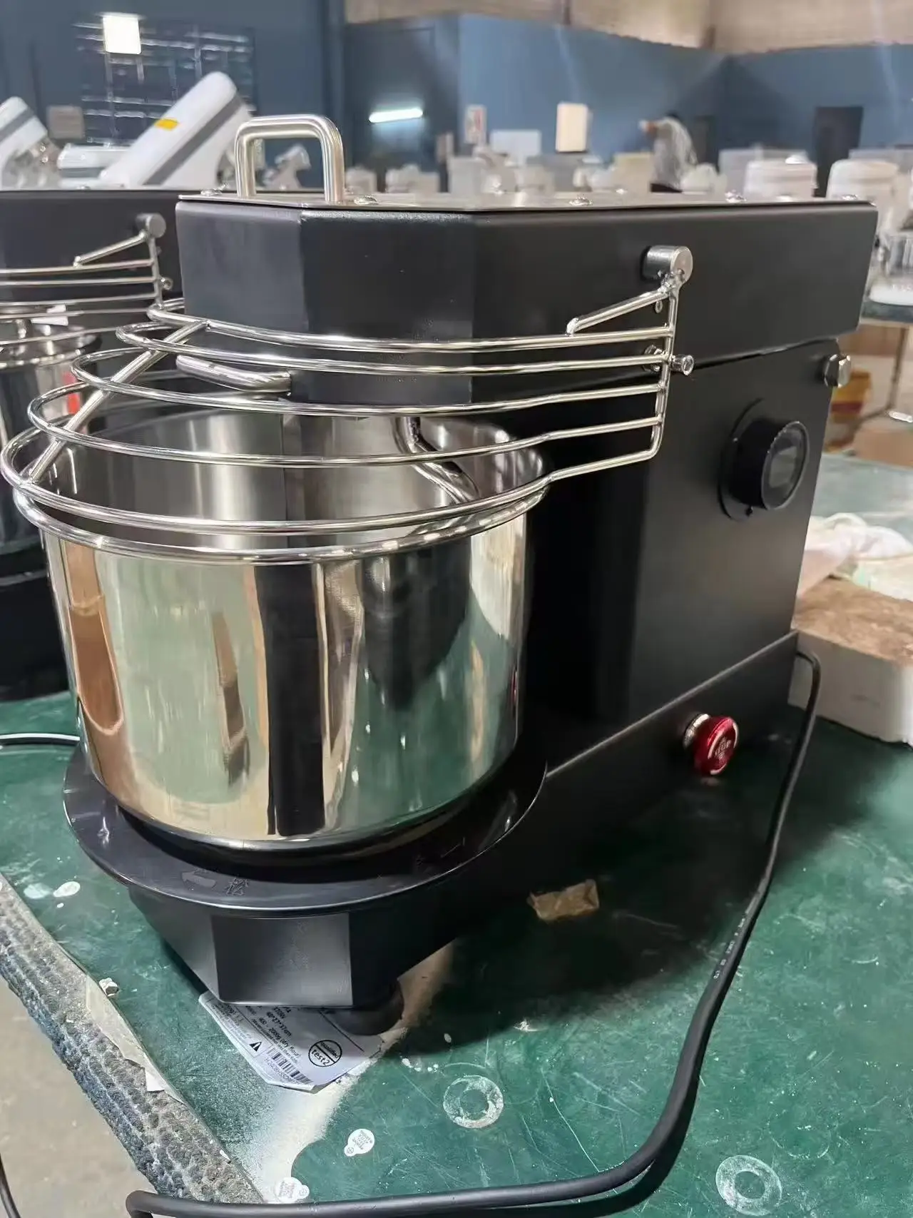 7L desktop dough mixer, household bread making spiral mixer, baking equipment, food mixer