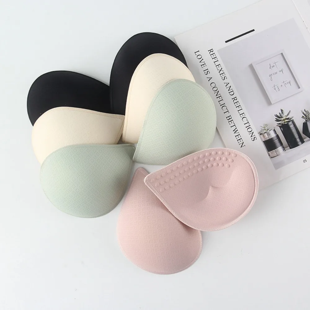 Soft Lingerie Water Drop Shape Push Up Chest Cups Pad Bikini Padding Inserts Women Clothes Accessories Breast Bra Inserts