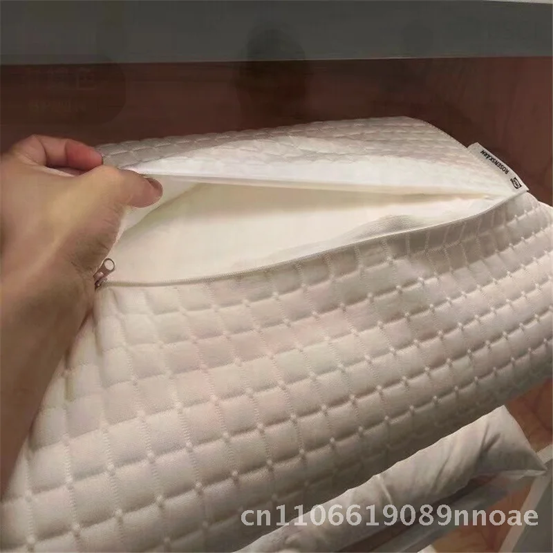 

Yijia ROSENSKARM Rosen Huan Ergonomic Memory Foam Pillow White Side & Supine Sleeping Position Adult Single Use 1kg Weight