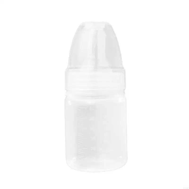 54DF Baby Milk Storage Bottle with Clear Measurement Markings and Ergonomic Design