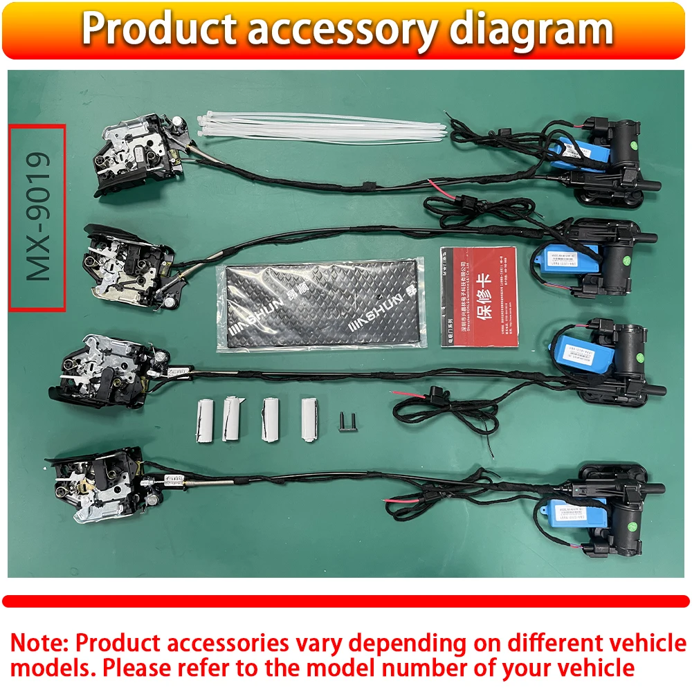 for Audi Q3 RSQ3 RS Q3 8U F3 2011-2025 OEM Soft Close Door Kit Power Closing Latch System Auto Pull Door Easy Close Plug & Play 6