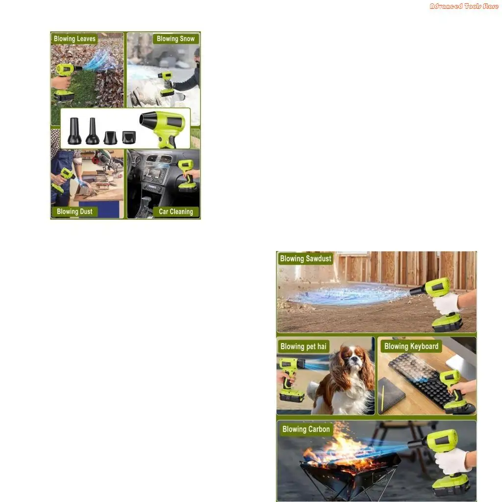 

Беспроводная вентиляция в воздуходувка вакуумной воздуходувки 210 Вт садовая воздуходувка и вакуумный электрический вентилятор