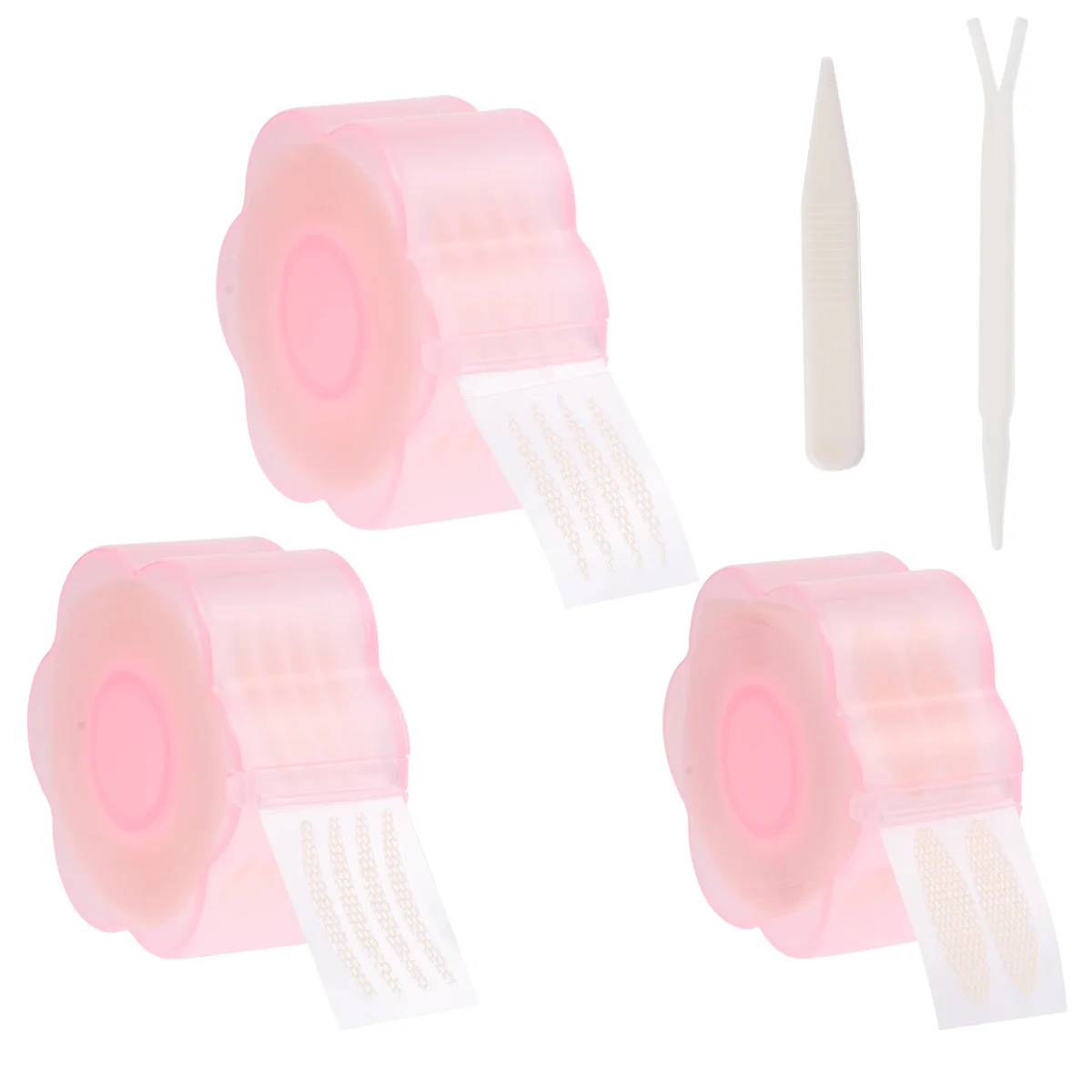 

1080Pcs Double Eyelid Stickers Mesh Lace Invisible Thin Traceless Instant Eye Lift Tape Natural Makeup Eyelid Sticker