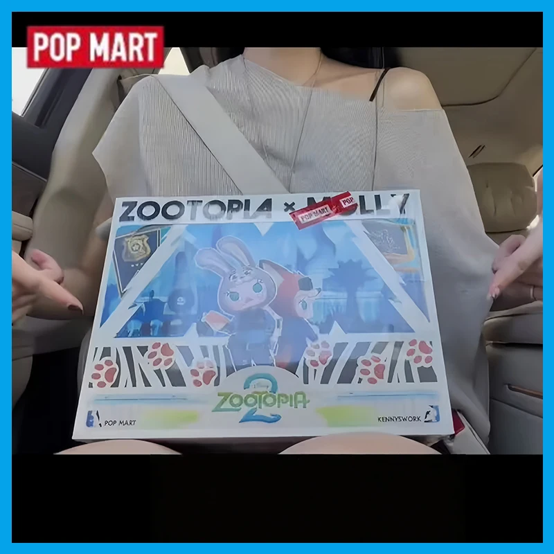 

Pop Mart Molly Zootopia 2 серии слепая коробка игрушки аниме фигурка-сюрприз Mystery Box куклы настольные украшения подарки для девочек