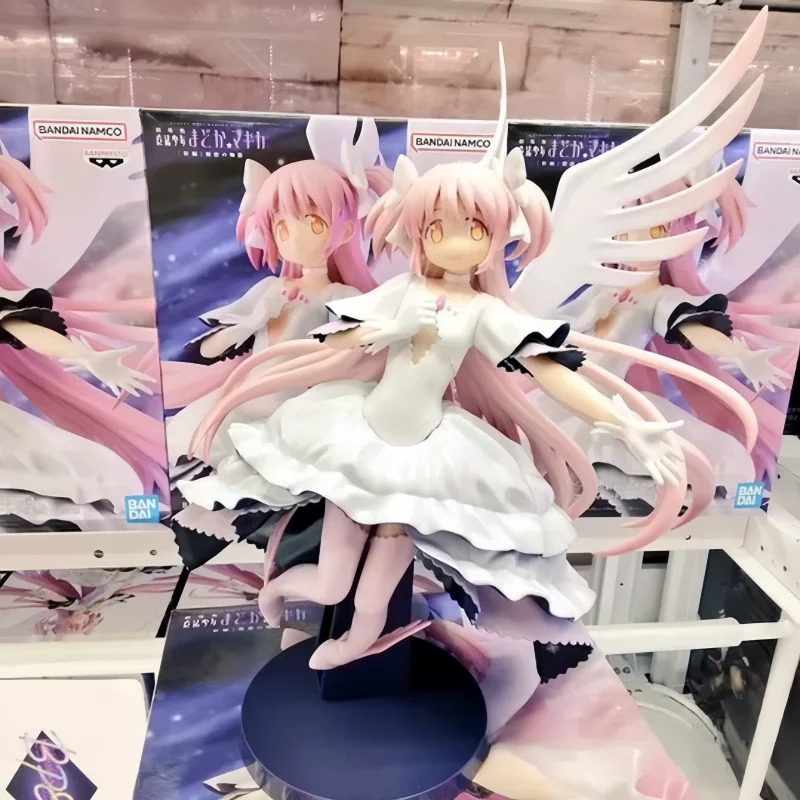 Bandai japonés chica mágica Xiao Yuan Anime ciervo ojo círculo Ángel ultimo círculo Dios diablo Xiao Meiyan modelo hecho a mano ornamento