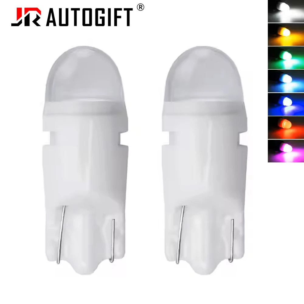 

200PCS 12V 24V T10 168 W5W Ceramics 2835 2SMD Wedge Licence Plate Light W5W Turn Side Lamp Reading Dome Light Auto Parking Bulb