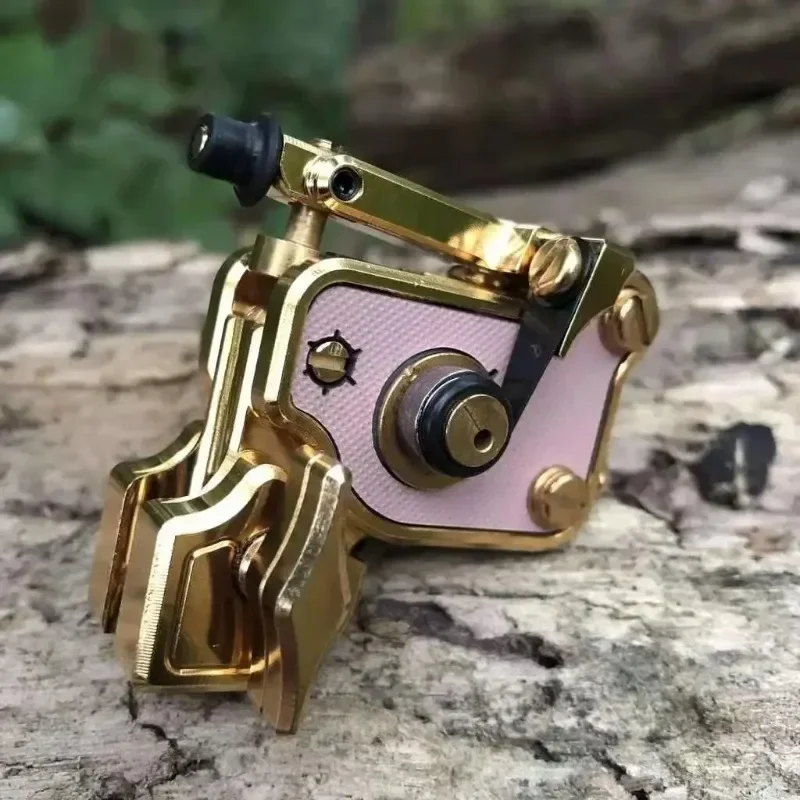 High Quality Wholesale Professional Rotary Tattoo Machine Golden Black Tattoo Machine