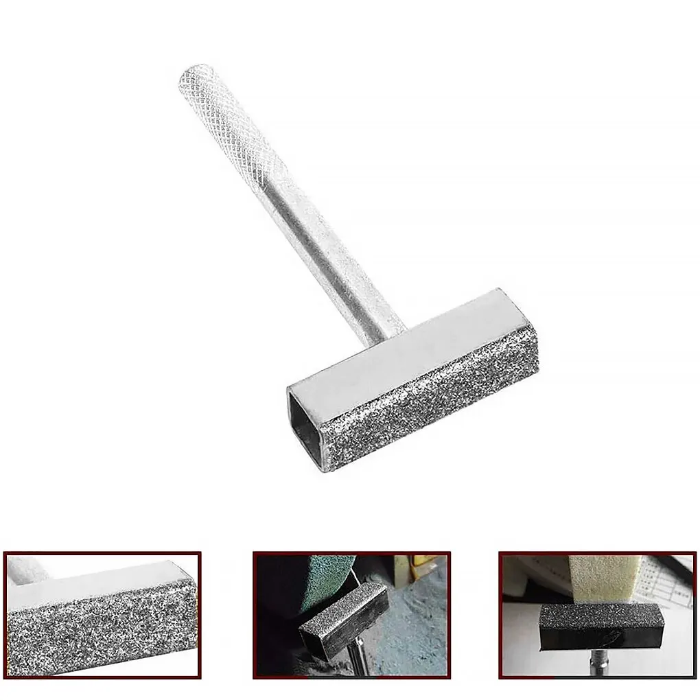 1pcs Handheld Diamond Stone Dresser Tool Grinding Wheel Dresser Truing Grinding Deburring Dressing Lathe Wheel Clean Disc Tools