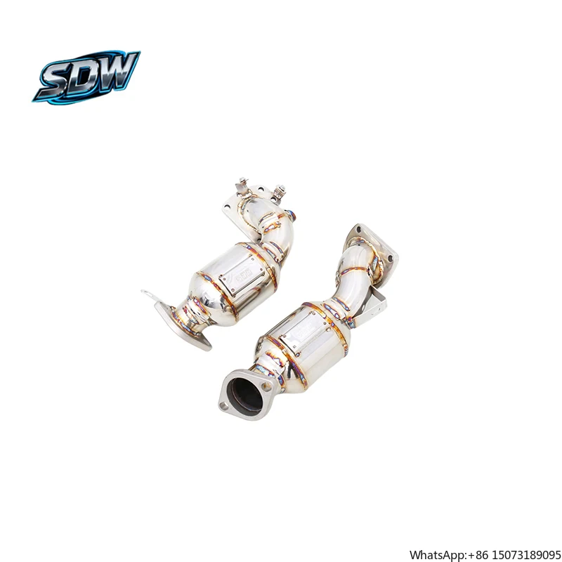 Custom Valvetronic Exhaust System for Alphard 30 3.5 2019 Camry Corolla RAV4 Supra Adjustable Sound Catback Muffler SS304