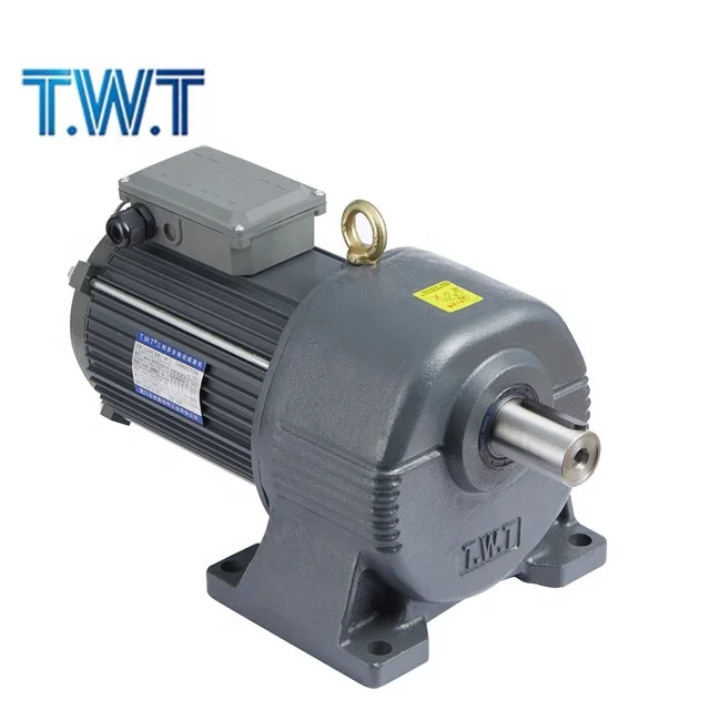 high torque low rpm vertical magnetic  brake motor  1/2hp 1hp 2hp 3hp ac electric small gear motor