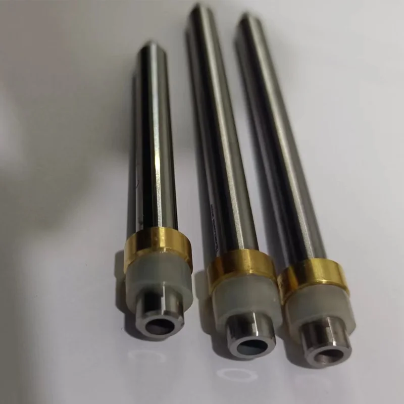 

Waterjet Cutter Nozzle With Brass Ring Customize Size WaterJet Focusing Tube Mixing Tube waterjet Cutting Nozzle