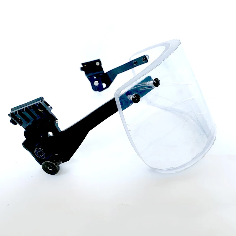 Bullet Proof Glass Face Shield Military Tactical Nij Iiia Transparent Bulletproof Quick Dismantling Self-defense Swat Mask