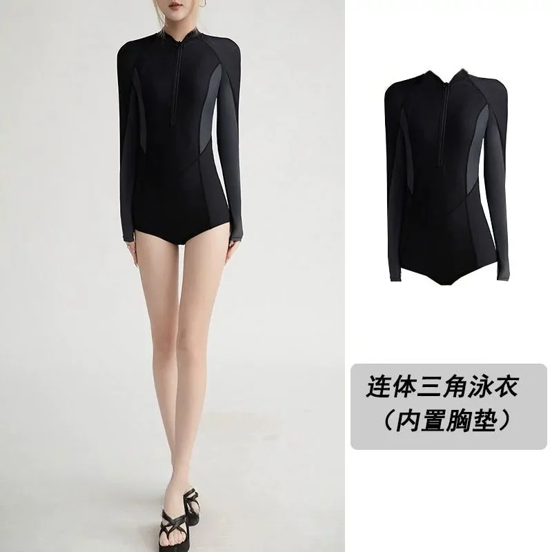 New European and American style split swimsuit, women's sexy bikini swimsuit, slim swimsuit