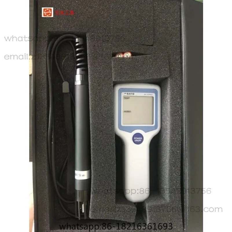 8111-00 Handheld Digital Thermohygrometer SK-110TRHII Type 1 Spot