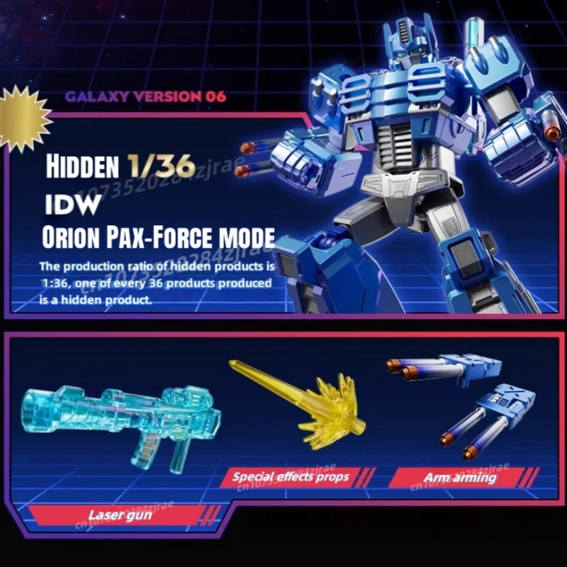 BLOKEES Transformers Building Blocks New GALAXY VERSION 6 Movable