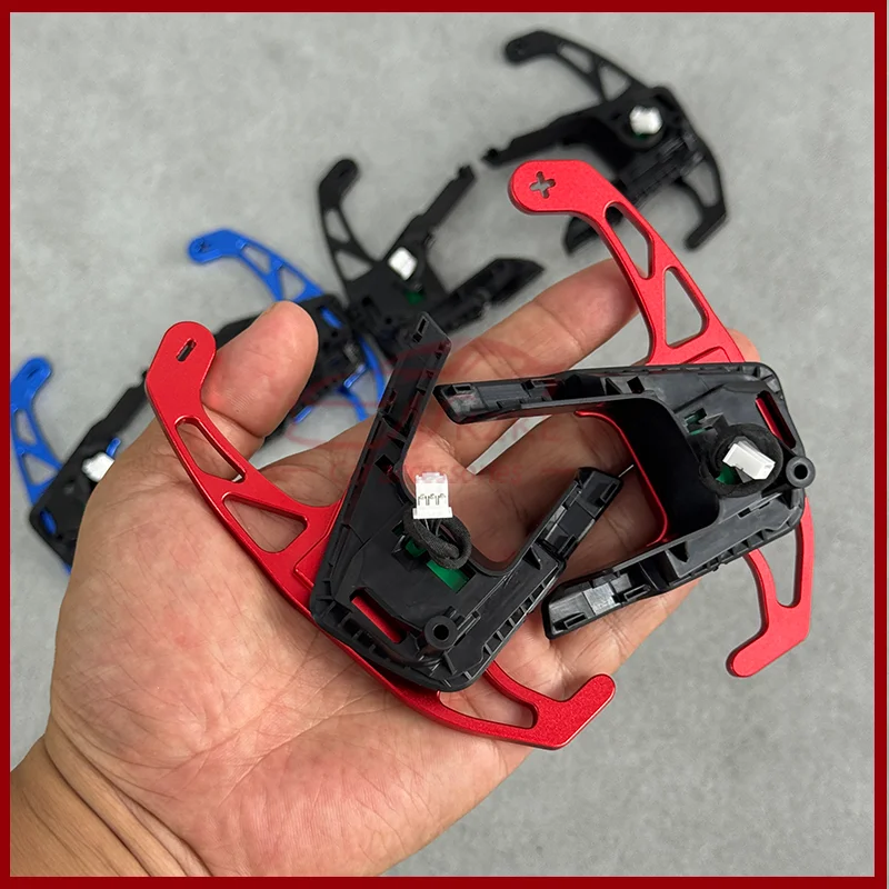 폭스바겐 골프 7 시로코 라만도 보라 폴로 GTI 자동차 스티어링 휠 시프트 패들 확장 알루미늄 합금 시프트 레버에 적합