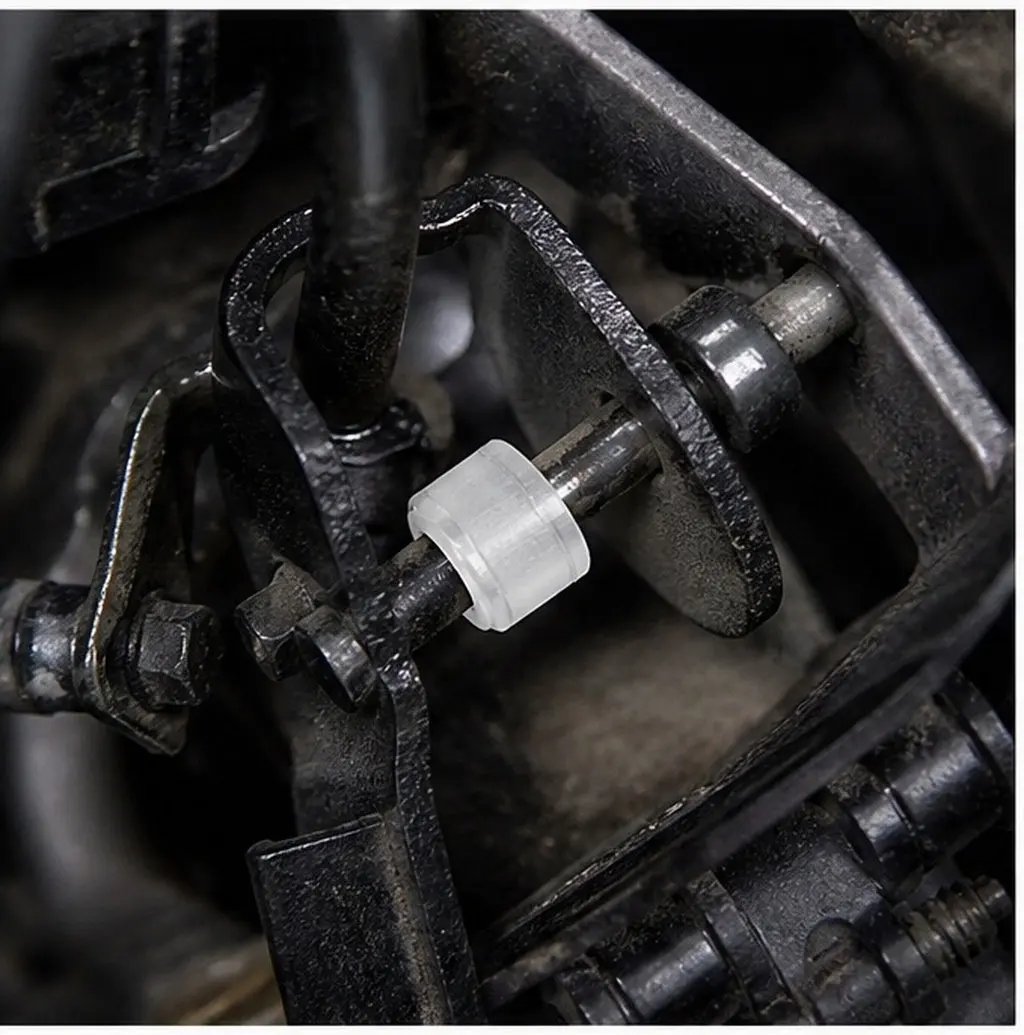 10Pcs Shift Linkage Bushing Set Compatible for Chevrolet Rubber Shift Rod Sleeve Auto Repair Parts