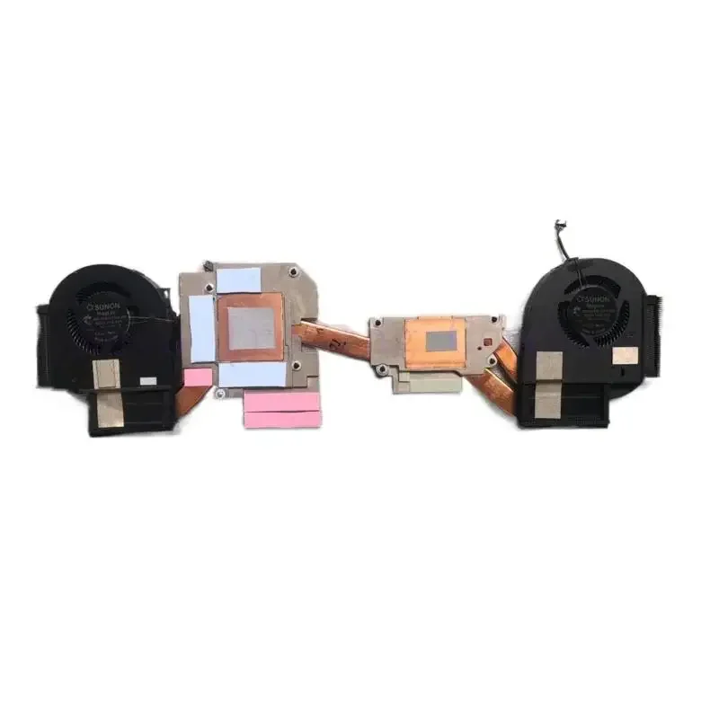 Waf para dell m7540 7540 série portátil cpu gpu refrigeração heatisnk ventilador refrigerador radiador NV-256 m2f8r 0m2f8r CN-0M2F8R MG75090V1-C170