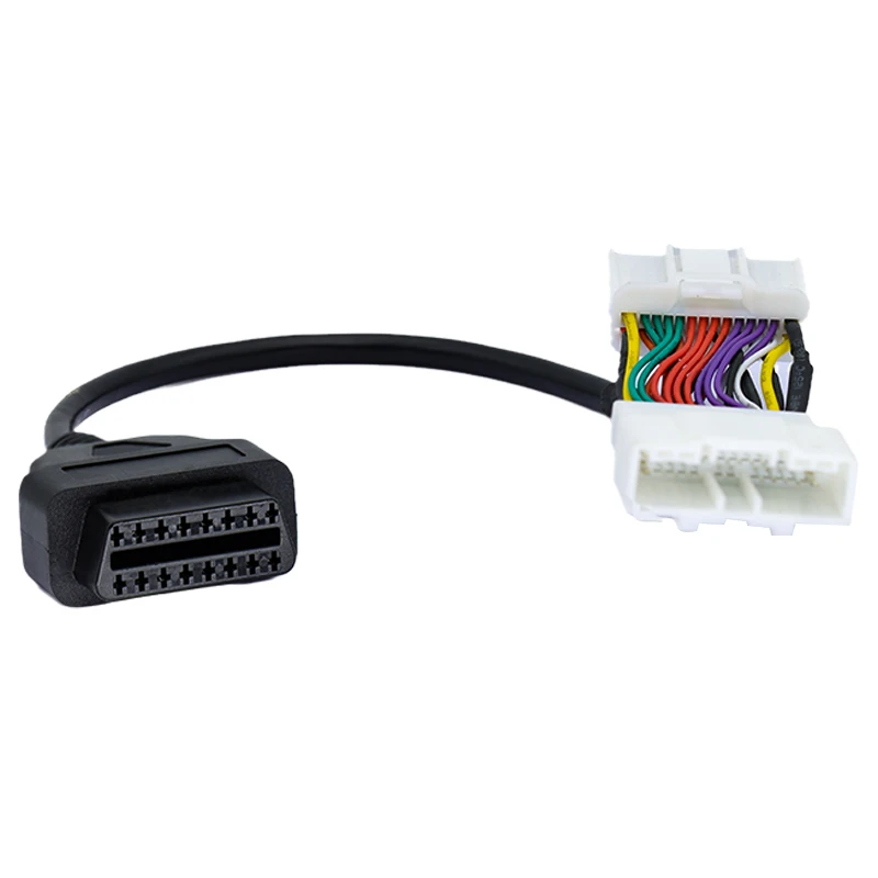 OBD-Adapter für Tesla 12/20/26-polig auf OBDII für Tesla Model X/S/3/Y OBD2-Diagnosekabel OBD-Anschlusskabel für X431 Scanner – Detail 9