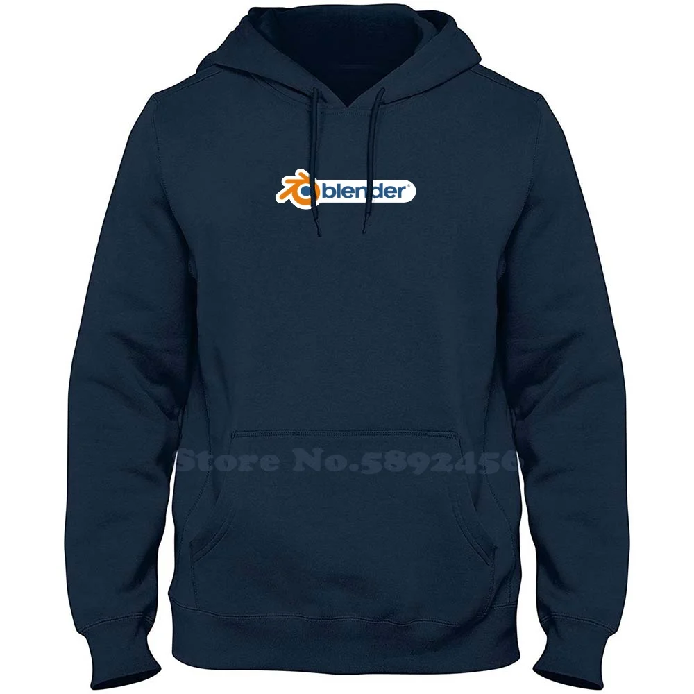 

Blender 3D Long Sleeve Sweatshirt Casual 100% cotton Hoodie