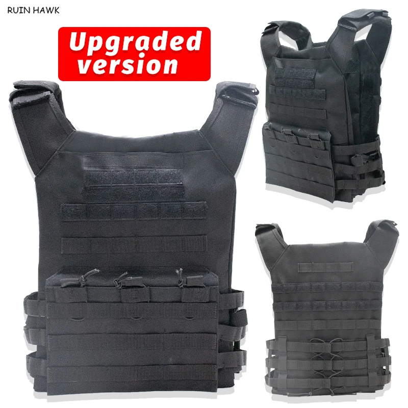 

JPC Tactical Vest Men Hunting Molle Vest Plate Carrier Vest Airsoft Paintball Protection Body Armor