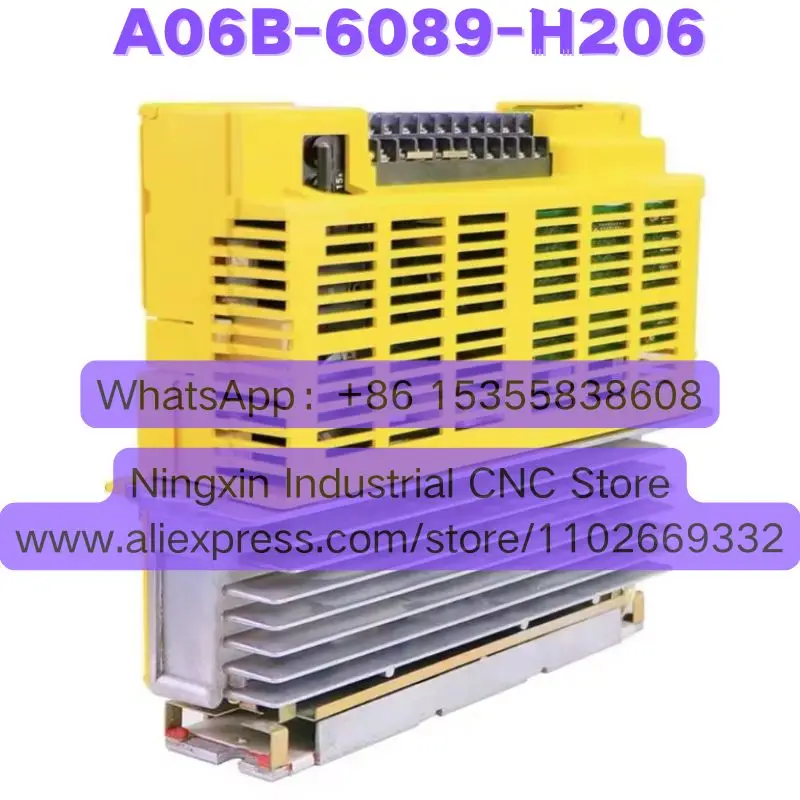High-quality Goods Second-hand A06B-6089-H206 A06B 6089 H206 Servo Amplifier Unit Tested OK Quick Shipment