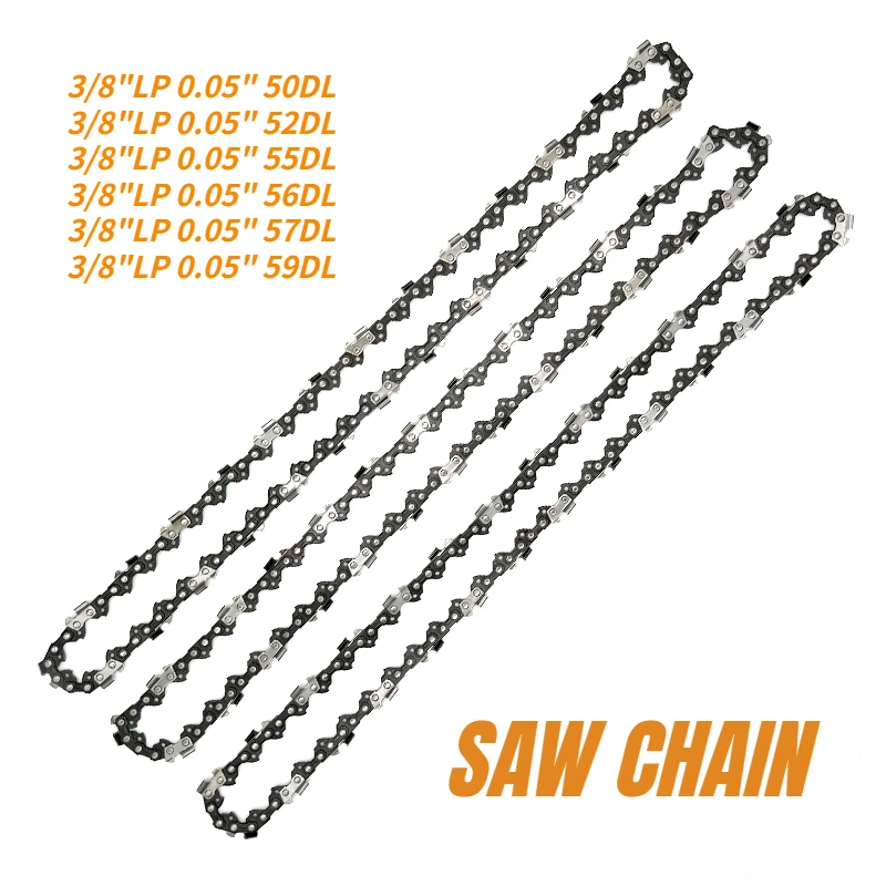 Semi Chisel Chain for Chainsaw 3/8