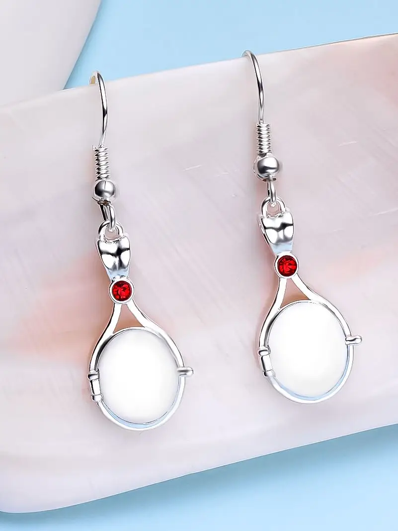 H2o Same Hot Sale Earring High Quality Silver-Plate Copper Pendant Tv Just Add Water Mermaid Shell Jewelry Present Wholesale