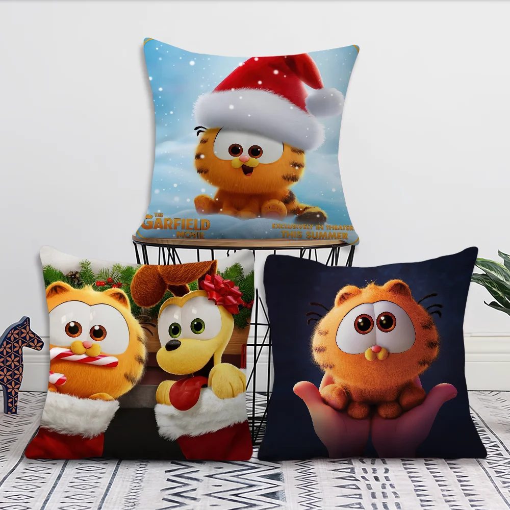 Cartoon movie The G-Garfield Decoration Room Home Sofa living Office Car Nordic Simplicity Pillow Cover