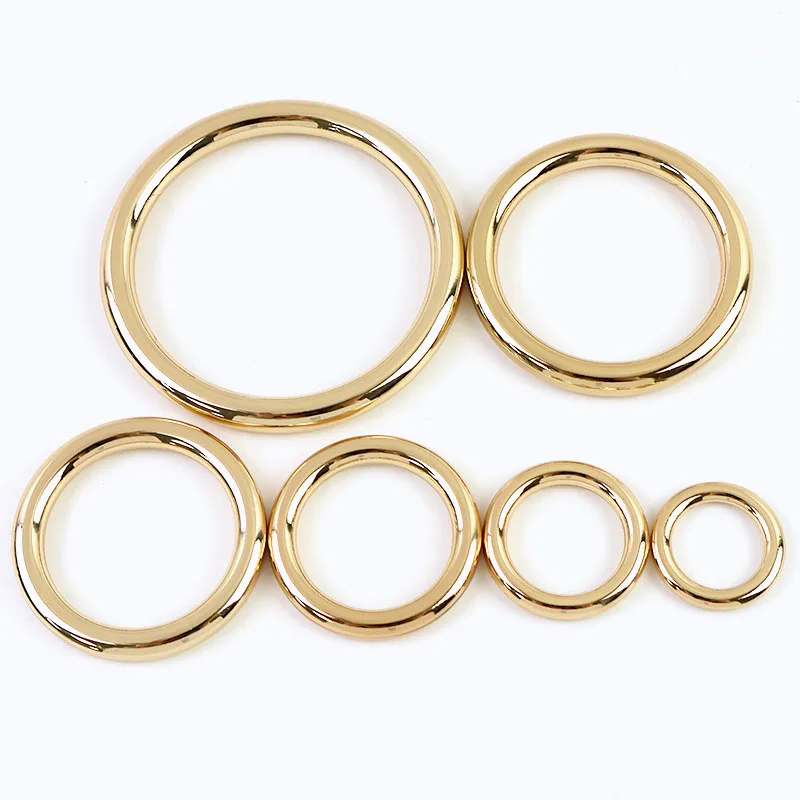5/10Pcs 15/19/25/32/38/50mm O Ring Metal Buckle for Bag Strap Dog Collar Belt Rings Clasp Carabiner Keychain Hook Loop Hardware image 3