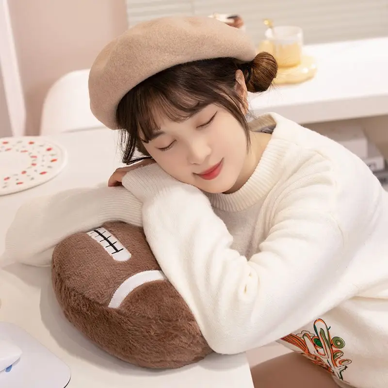 Football Basketball Rugby Volleyball Tennis Baseball Billiards Black Eight Home Decoration Pillow Sofa Window Plush Cushion